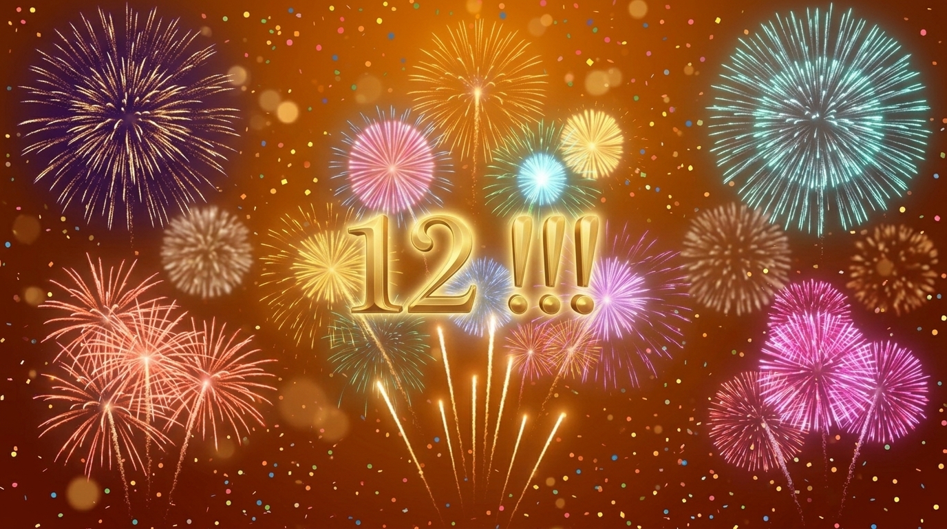 Fireworks: 12 out of 12